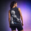 Vegeta - Sacrifice | Acid Wash Tank Top | Black