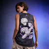 Saturo Gojo - Infinity | Acid Wash Tank Top | Black