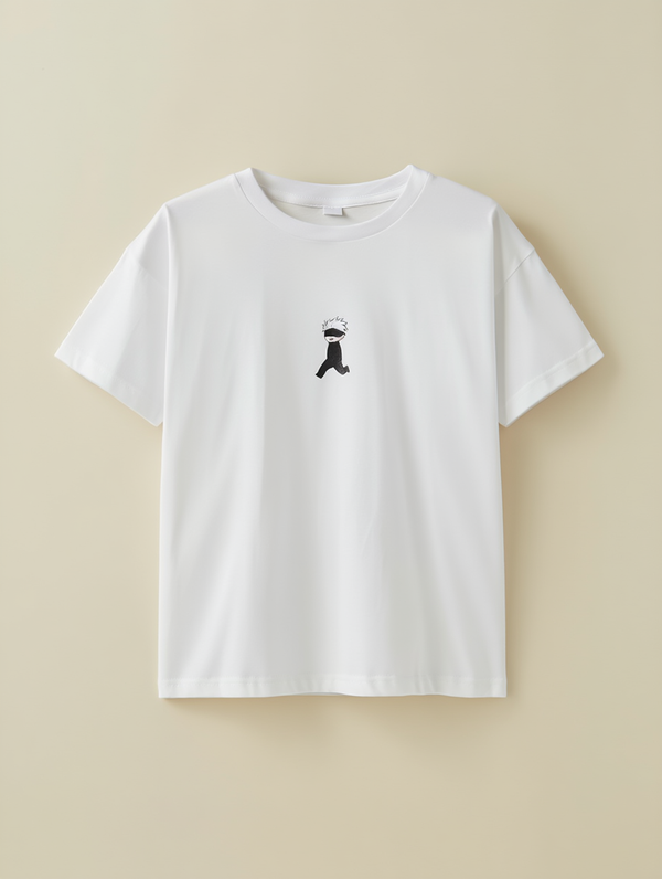 Satoru Gojo | Regular Unisex T-Shirt | White