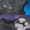 Saturo Gojo - Infinity | Acid Wash Tank Top | Black