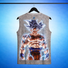Goku - Ultra Instinct | Acid Wash Tank Top | White