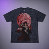 Obito Uchiha | Acidwash Unisex T-Shirt | Black