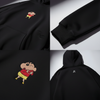 Shinchan | Unisex Hoodie | Black