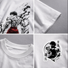Baki - Demon Back | Oversized Unisex T-Shirt | White