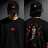 ITACHI UCHIHA - The Fallen Hero of Konoha|Oversized Unisex T-Shirt | Black  | Inspired