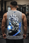 Goku - Ultra Instinct | Acid Wash Tank Top | White