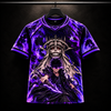 Sung Jin-Woo – Shadow Monarch | Oversized Unisex Jersey | Purple & Black | Inspired