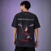 Madara Uchiha | Acidwash Unisex T-Shirt | Black