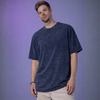 Essentials | Acidwash Unisex T-Shirt | Navy Blue