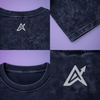 Essentials | Acidwash Unisex T-Shirt | Navy Blue