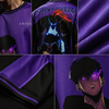 Sung Jin Woo - Arise |  Oversized Unisex Jersey | Black and Purple | Inspired