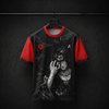 Itachi - Unsung Hero | Oversized Unisex Jersey | Black and Red  | Inspired