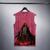 Shanks - Red Haired | Acid Wash Tank Top | Red