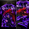 Sung Jin-Woo – Shadow Monarch | Oversized Unisex Jersey | Purple & Black | Inspired