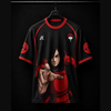 Madara Uchiha-Ghost of the Uchiha | Oversized Unisex Jersey | Black and Red   | Inspired