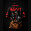 Madara Uchiha-Ghost of the Uchiha | Oversized Unisex Jersey | Black and Red   | Inspired