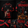 Madara Uchiha-Ghost of the Uchiha | Oversized Unisex Jersey | Black and Red   | Inspired