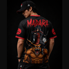 Madara Uchiha-Ghost of the Uchiha | Oversized Unisex Jersey | Black and Red   | Inspired
