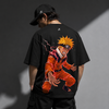 NARUTO  — HERO OF THE HIDDEN LEAF | Oversized Unisex T-Shirt | Black  | Inspired