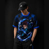 Tanjiro Kamado -Chosen by the Sun | Oversized Unisex Jersey | Blue and Black   | Inspired