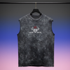 Yujiro Hanma -The Ogre | Acid Wash Tank Top  | Black | Inspired