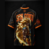 Goku -The Legendary Super Saiyan |Oversized Unisex Jersey | Black and Orange   | Inspired