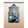 Goku - Ultra Instinct | Acid Wash Tank Top | White