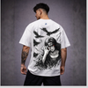Itachi - The Shadow Hokage | Oversized Unisex T-Shirt | White  | Inspired