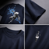 Kakashi-Chidori | Oversized Unisex T-shirt  | Navy Blue | Inspired