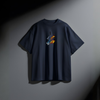 Tanjiro-Water Breathing | Oversized Unisex T-shirt  | Navy Blue | Inspired