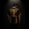 Vegeta - The Proud Saiyan Prince| Oversized Unisex Jersey | Gold and Black   | Inspired