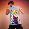 Gohan - The Awakening | Acid Wash Tank Top | White
