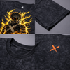Bakugo - Howitzer Impact | Acid Wash Unisex T-Shirt | Black