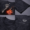 Sukuna - Fuga | Acid Wash Unisex T-Shirt | Black