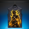 Bakugo - Howitzer Impact | Acid Wash Tank Top  | Black | Inspired