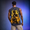 Bakugo - Howitzer Impact | Acid Wash Tank Top  | Black | Inspired