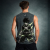 Deku - The Hero | Acid Wash Tank Top | Bottle Green