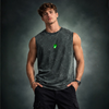 Deku - The Hero | Acid Wash Tank Top | Bottle Green