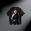 Gabimaru – Inferno Streetwear Tee| Oversized Unisex T-Shirt | Black