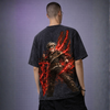 Asta - The Wizard King | Acid Wash Unisex T-Shirt | Black