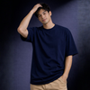 Essentials | Oversized Unisex T-Shirt | Navy Blue