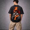 Yoriichi -One Man. No Equal | Acid Wash Unisex T-Shirt | Black | Inspired